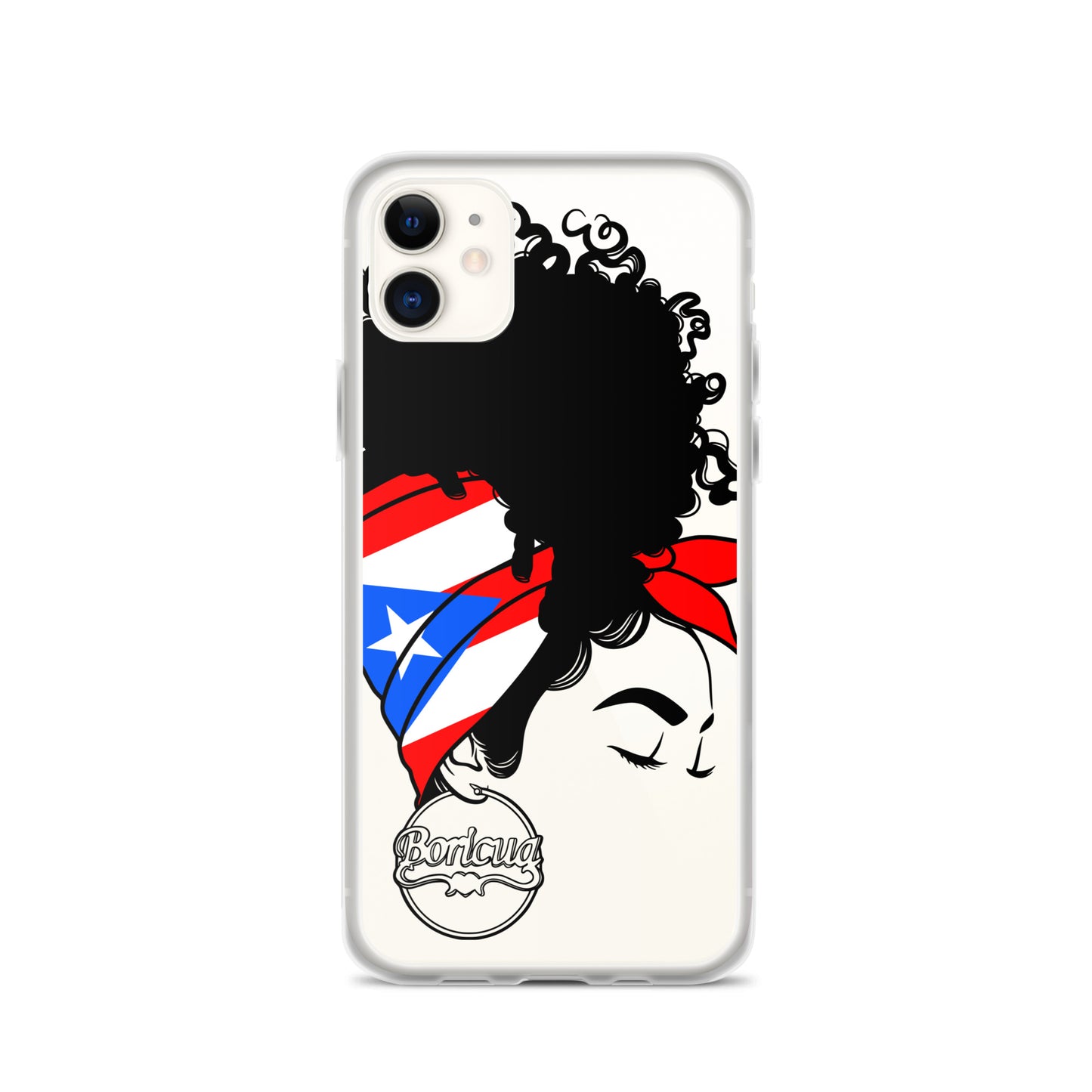 Clear Case for iPhone® Boricua