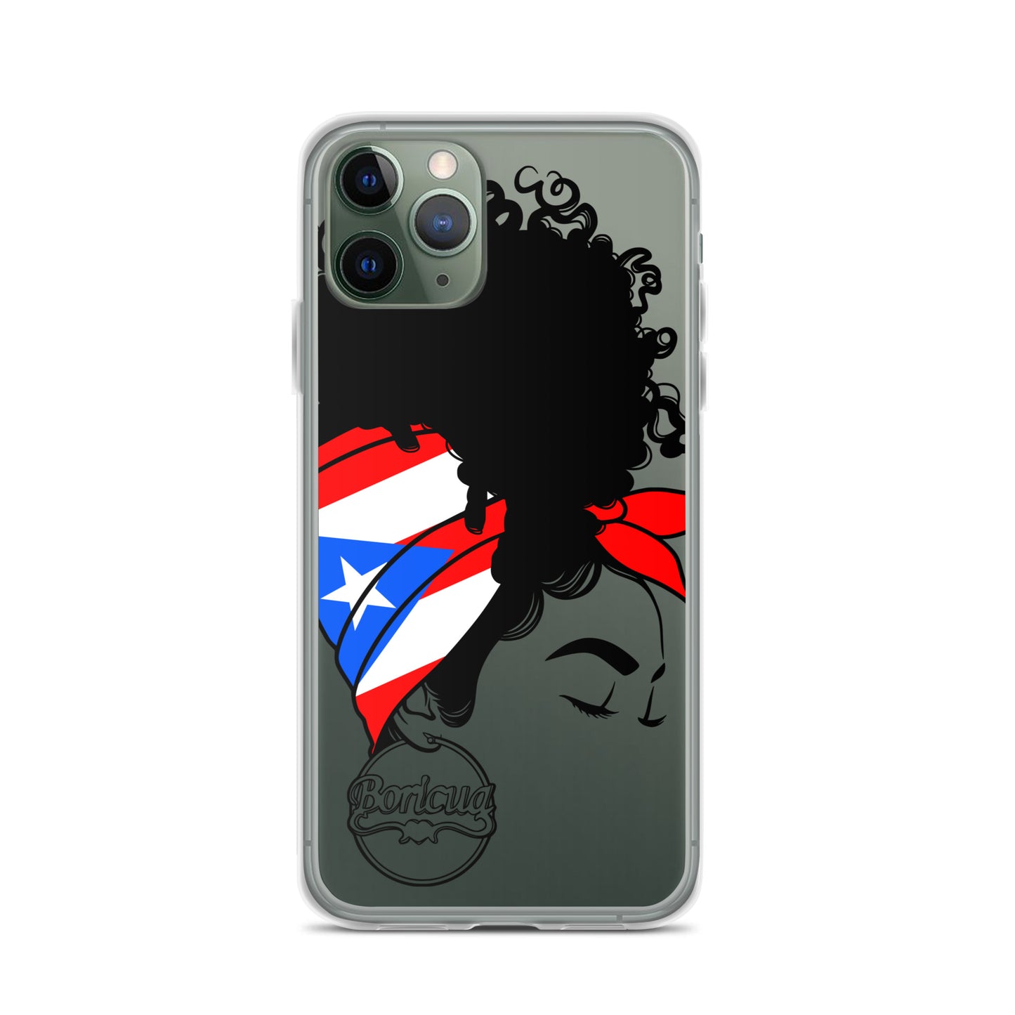 Clear Case for iPhone® Boricua