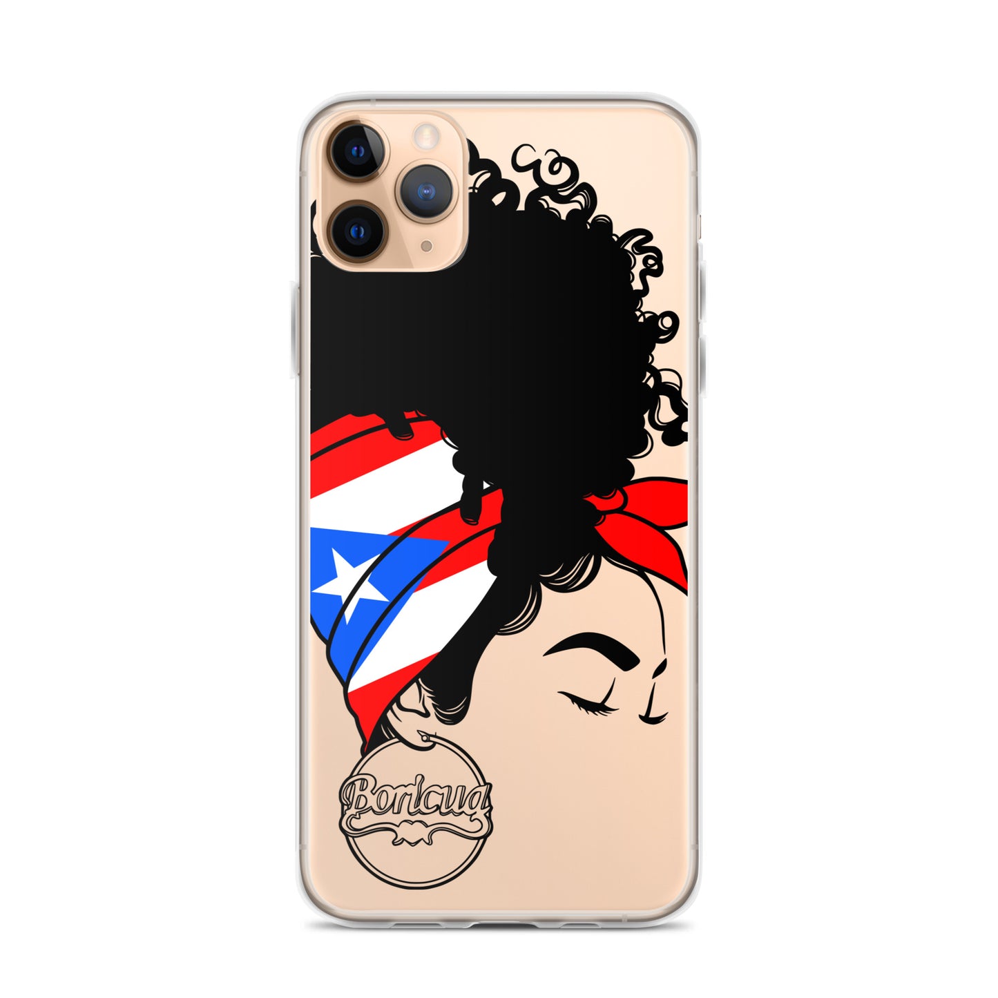 Clear Case for iPhone® Boricua