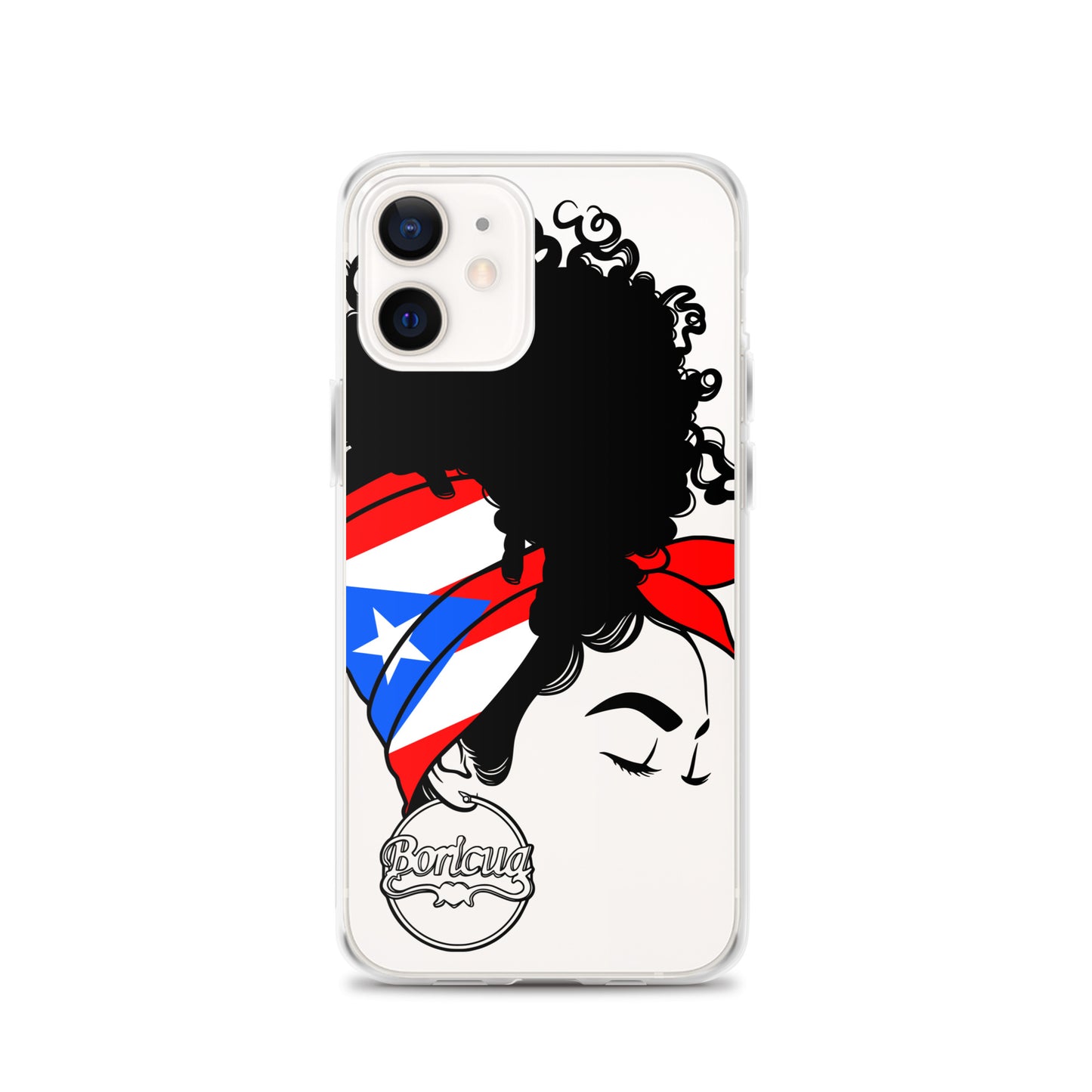 Clear Case for iPhone® Boricua