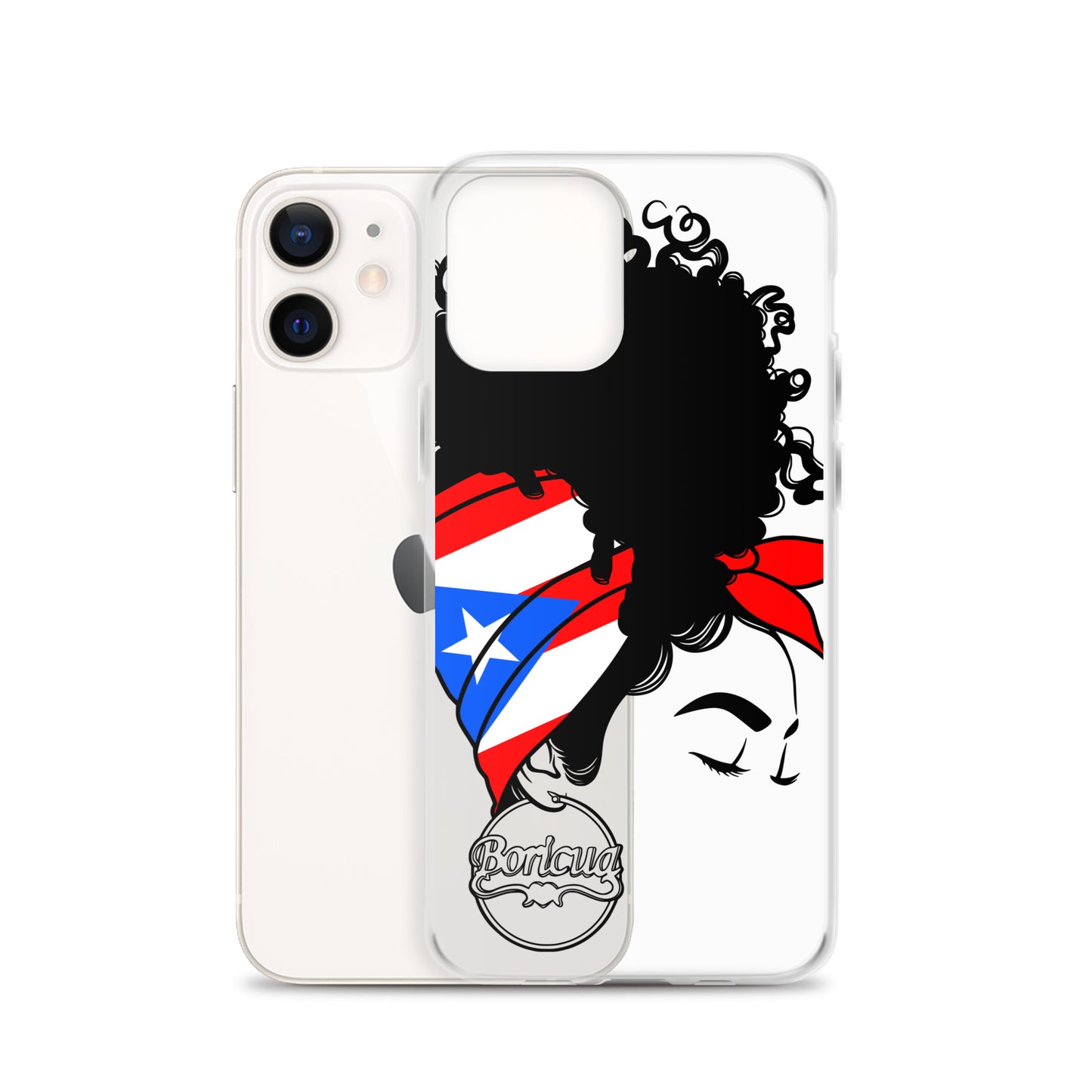 Clear Case for iPhone® Boricua