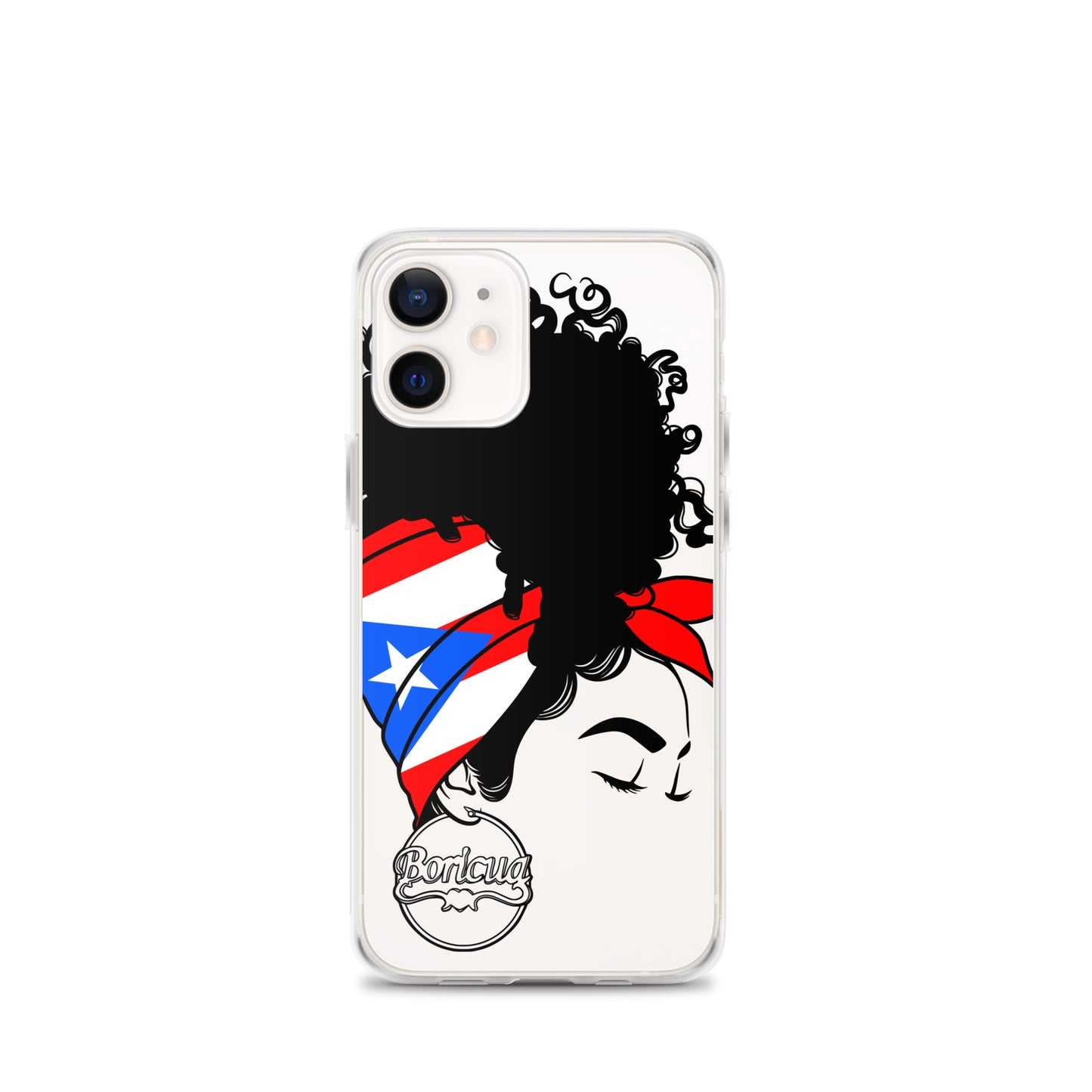 Clear Case for iPhone® Boricua