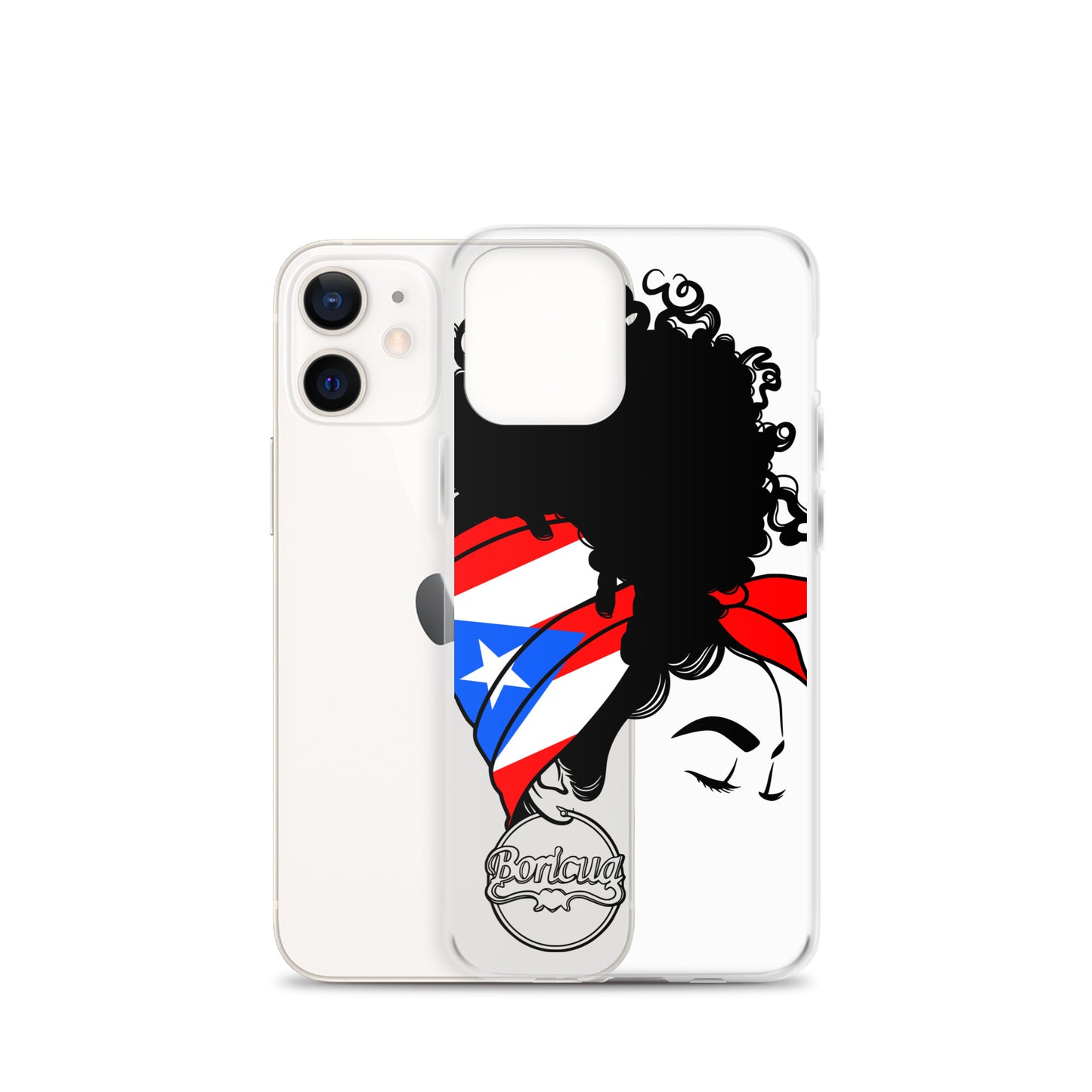 Clear Case for iPhone® Boricua