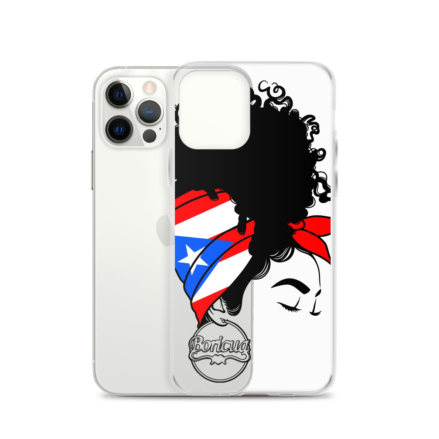 Clear Case for iPhone® Boricua