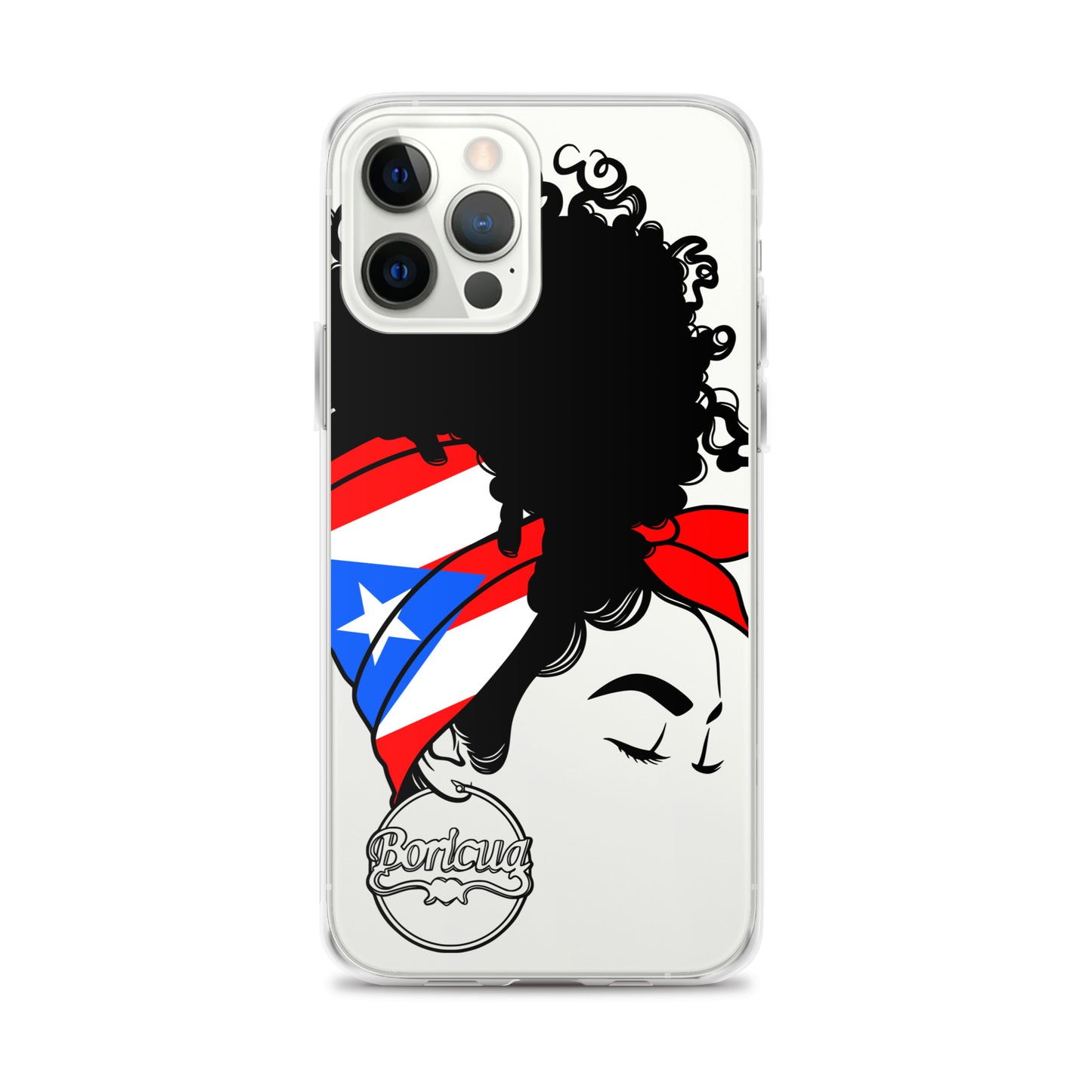 Clear Case for iPhone® Boricua