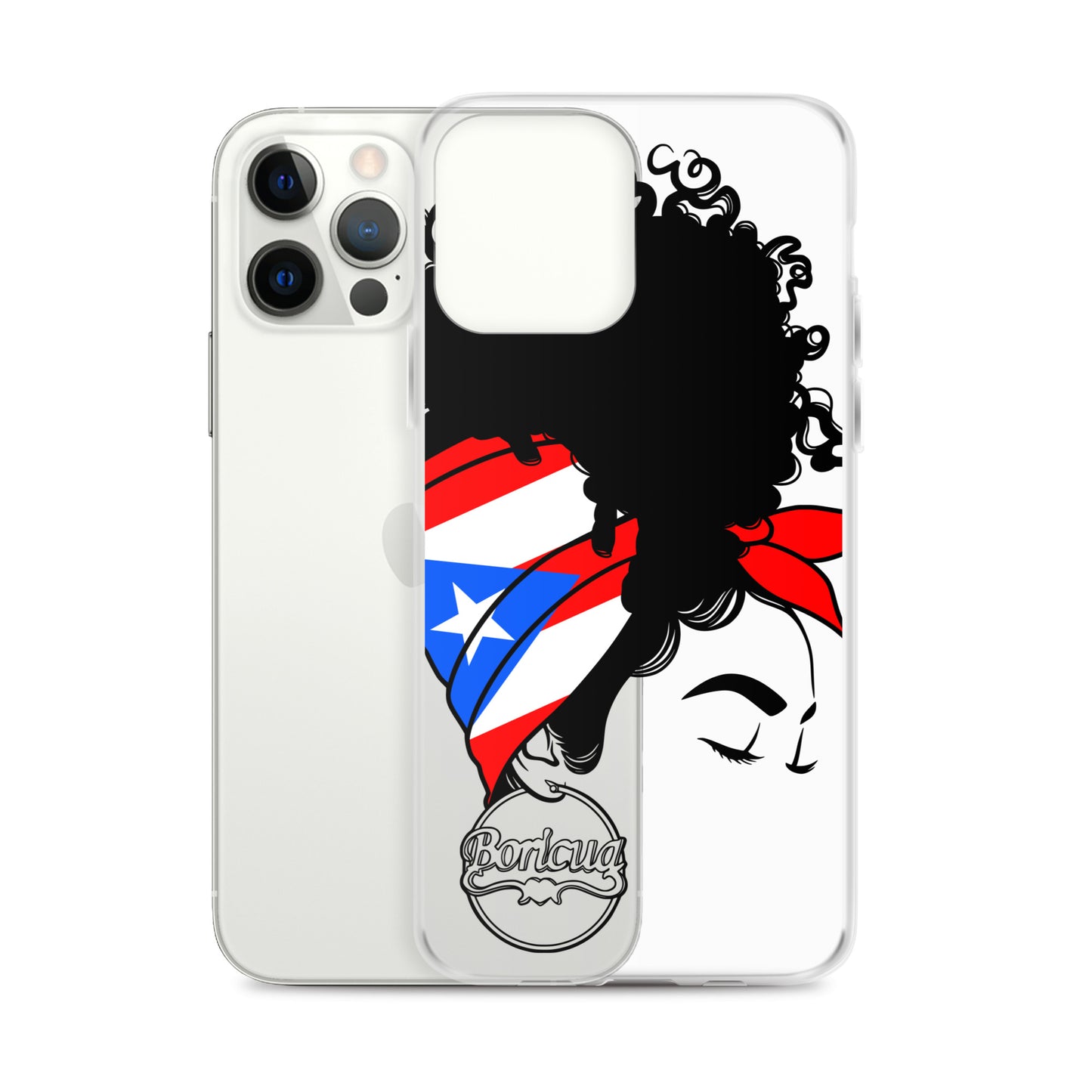 Clear Case for iPhone® Boricua