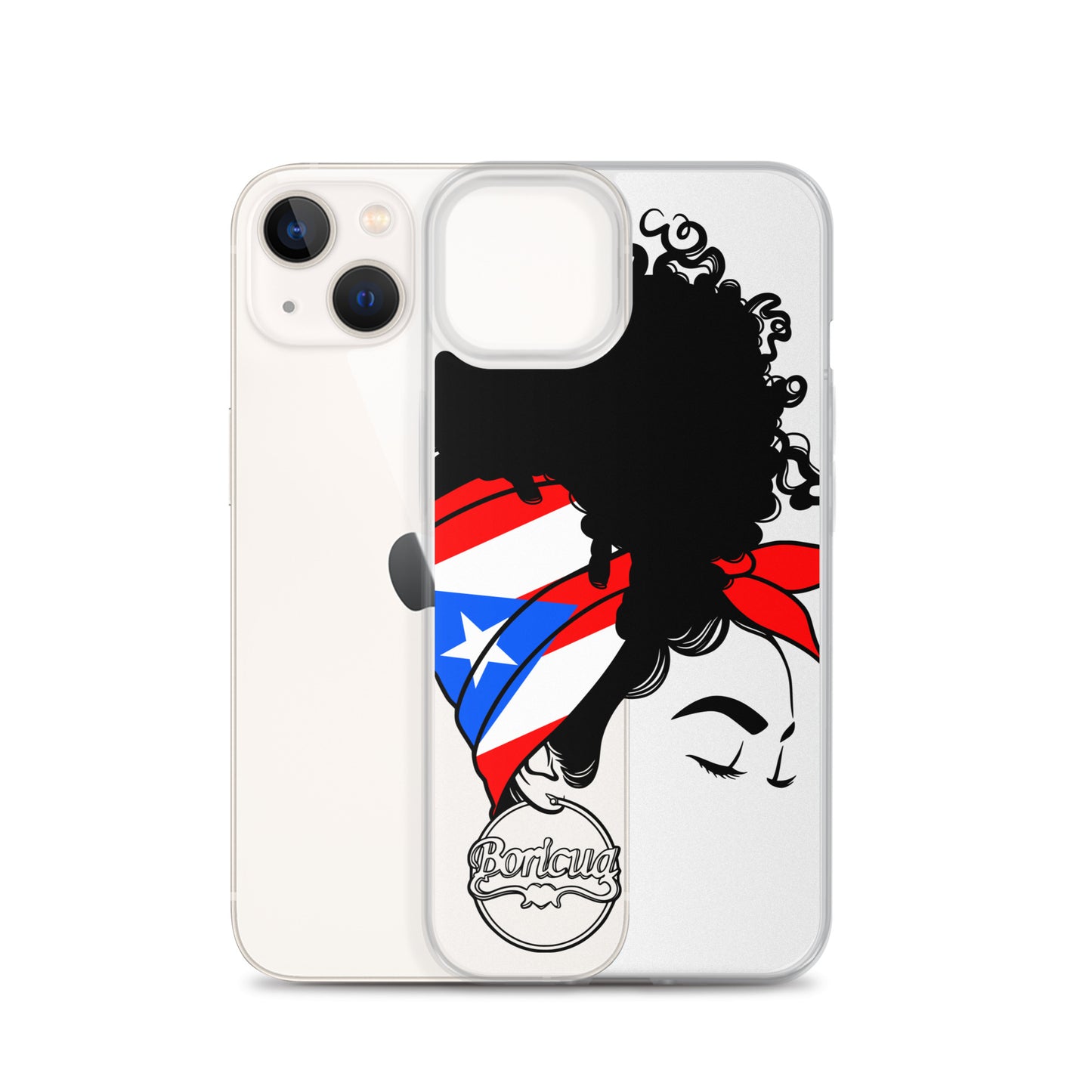 Clear Case for iPhone® Boricua