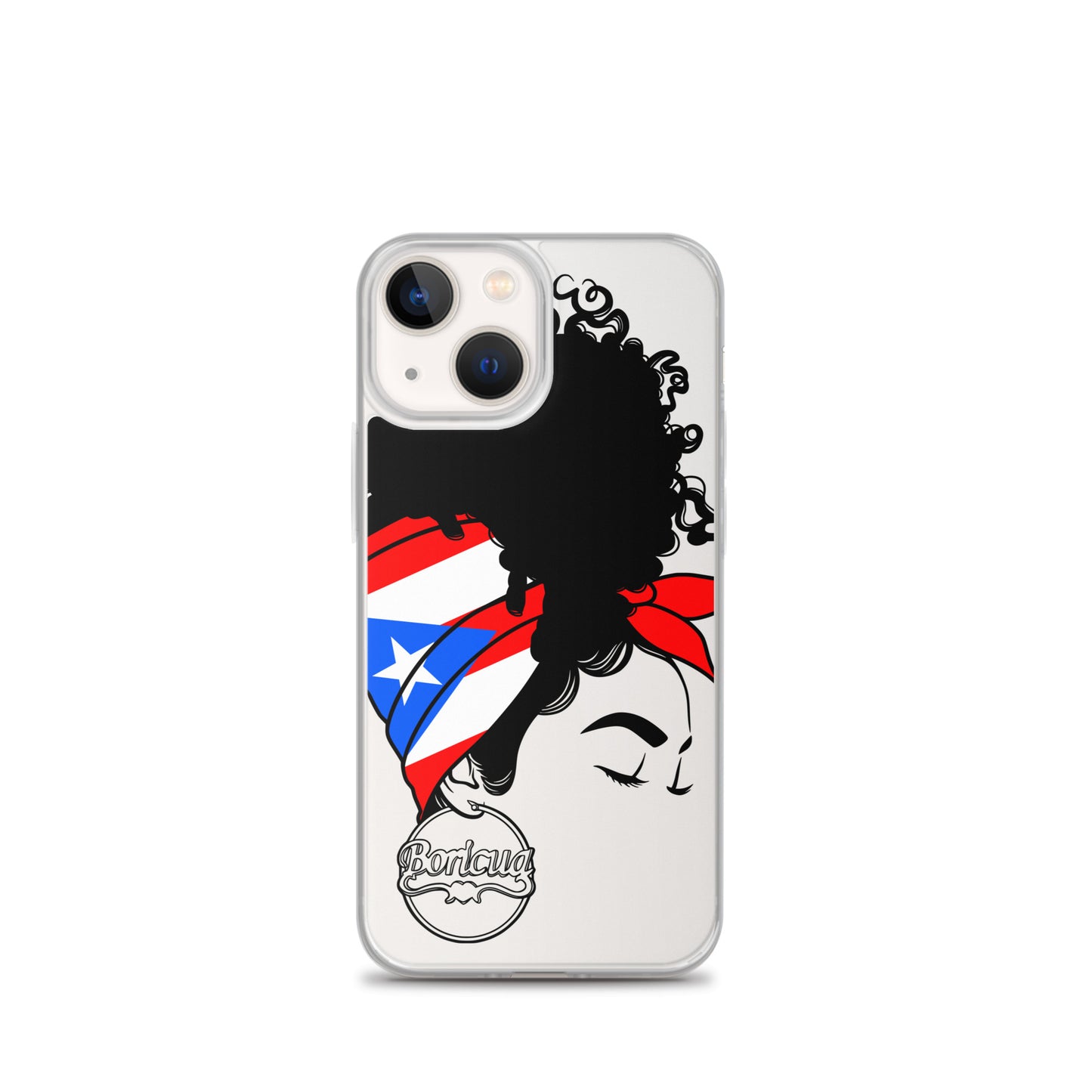 Clear Case for iPhone® Boricua