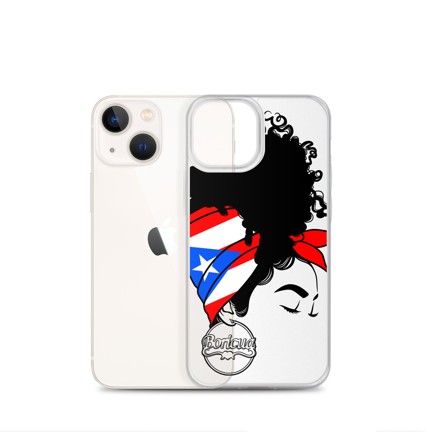 Clear Case for iPhone® Boricua