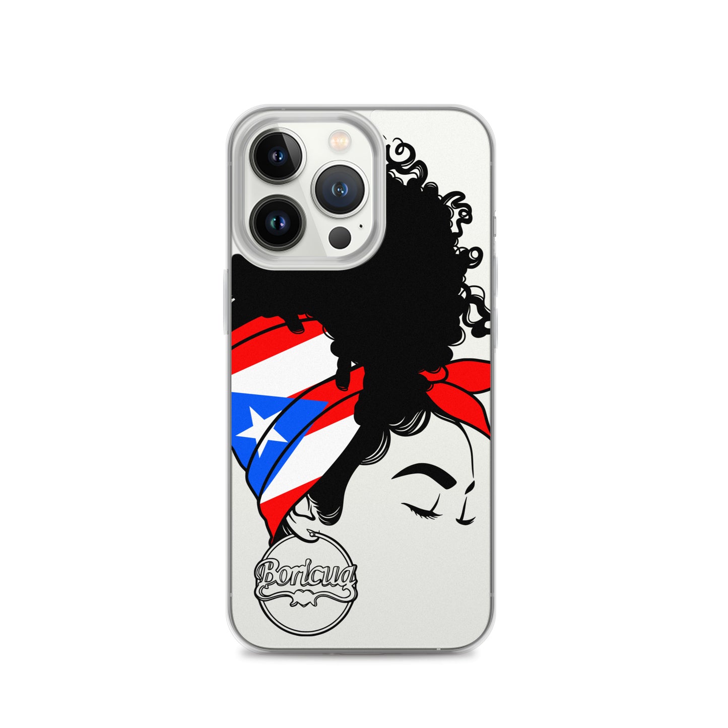 Clear Case for iPhone® Boricua