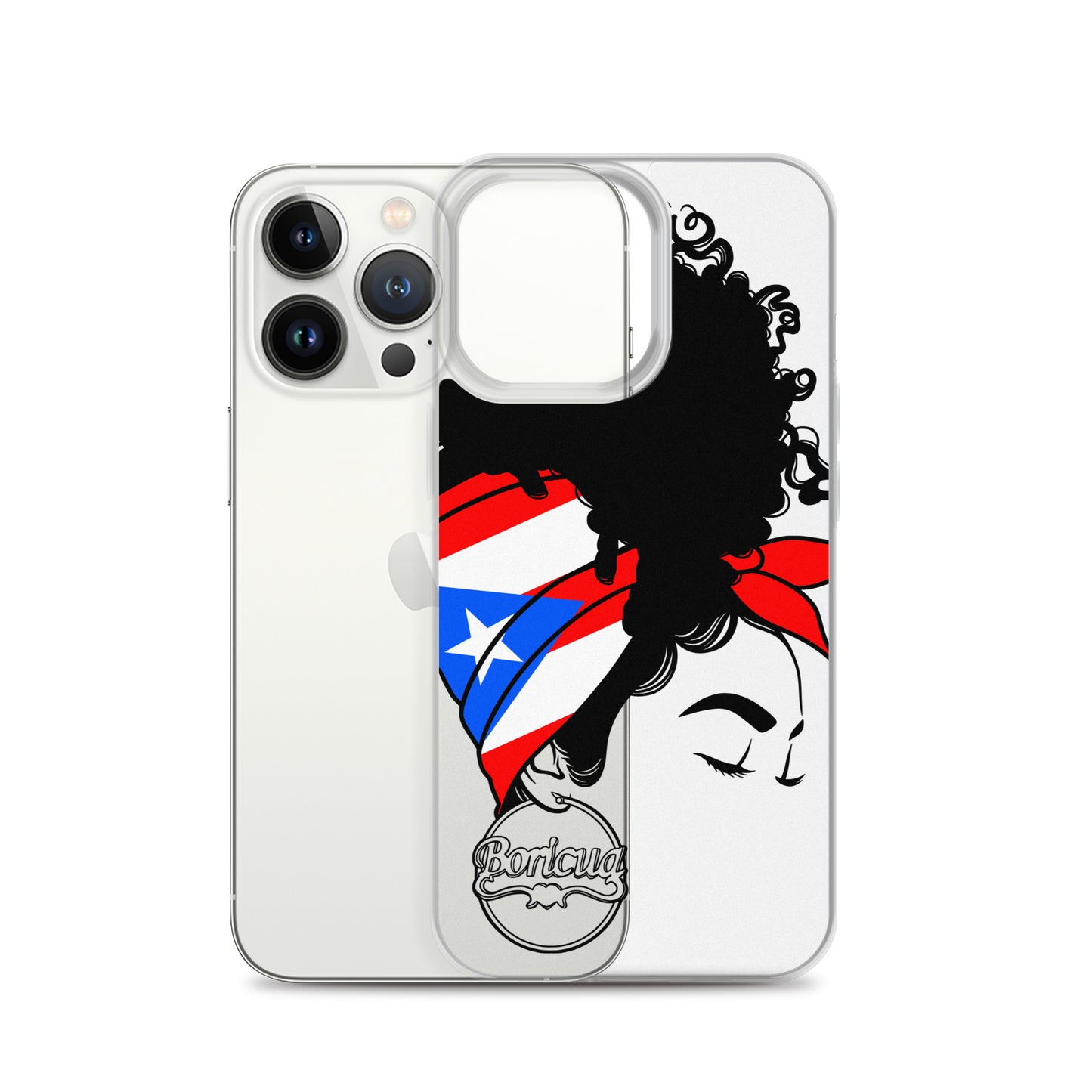 Clear Case for iPhone® Boricua