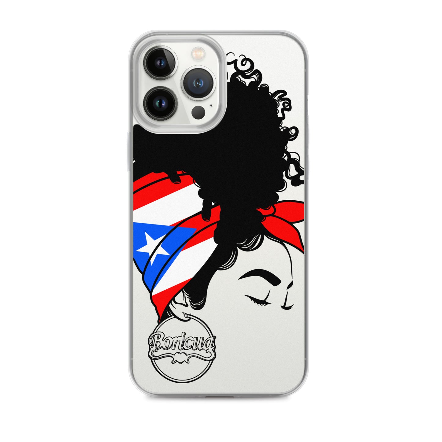 Clear Case for iPhone® Boricua