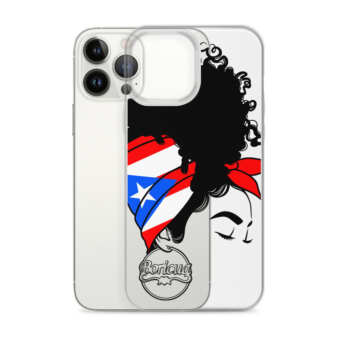 Clear Case for iPhone® Boricua