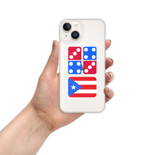 Clear Case for iPhone® PR Domino