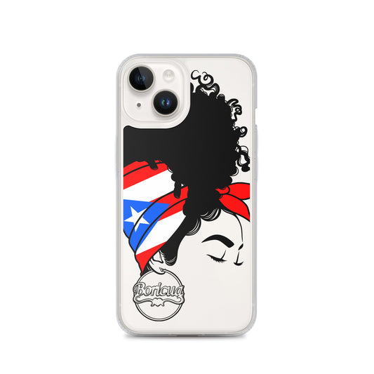 Clear Case for iPhone® Boricua