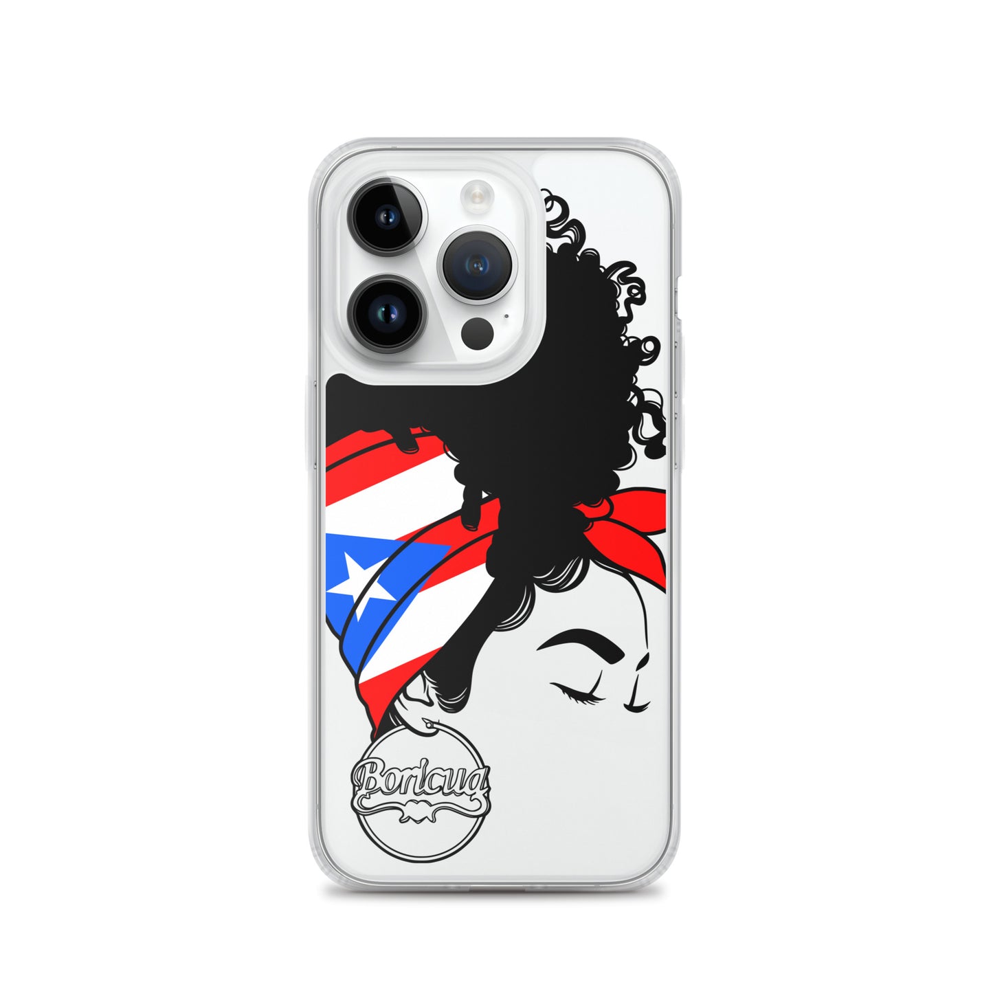 Clear Case for iPhone® Boricua