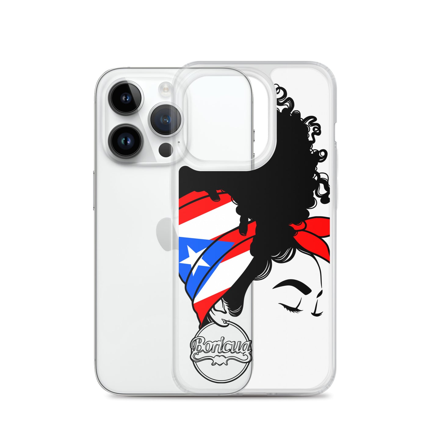 Clear Case for iPhone® Boricua