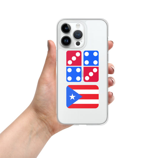 Clear Case for iPhone® PR Domino