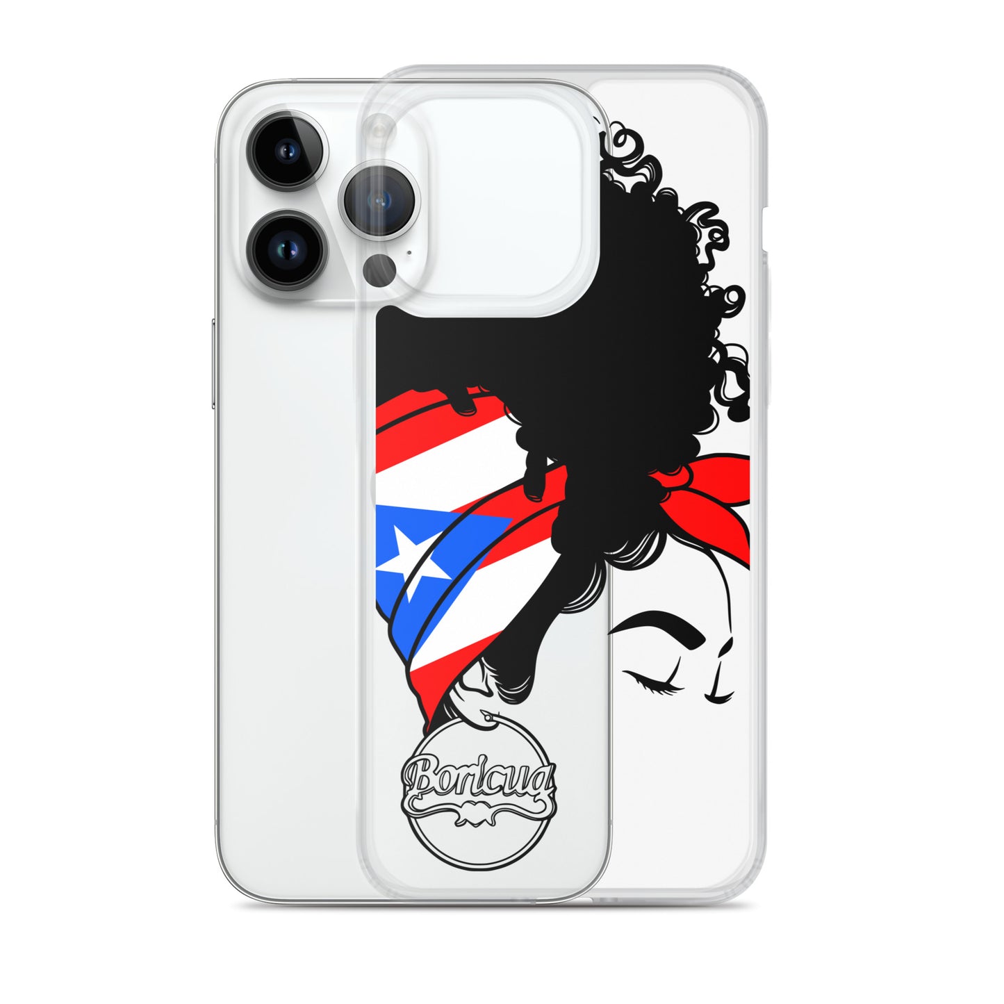 Clear Case for iPhone® Boricua