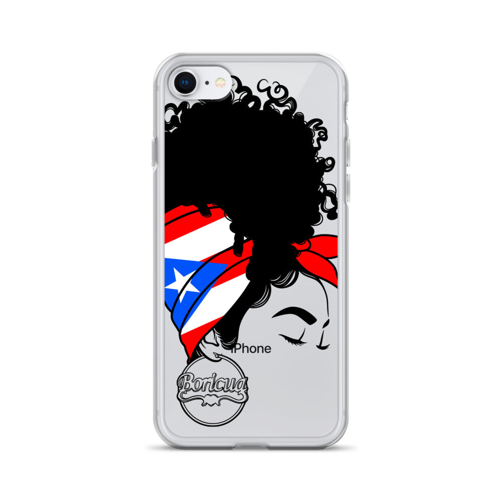 Clear Case for iPhone® Boricua