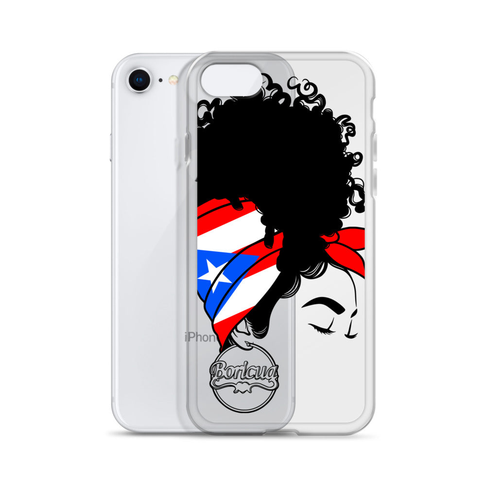 Clear Case for iPhone® Boricua