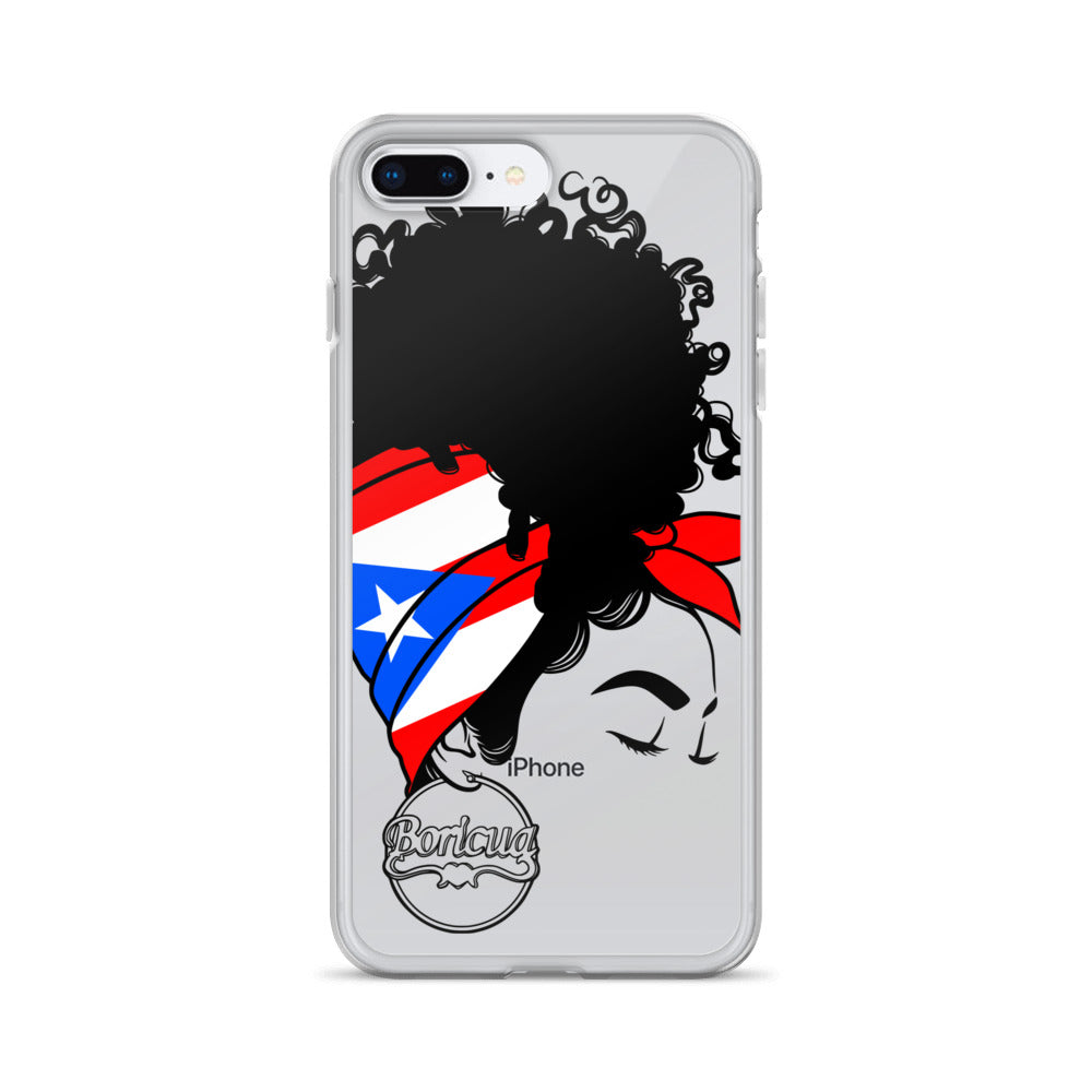 Clear Case for iPhone® Boricua