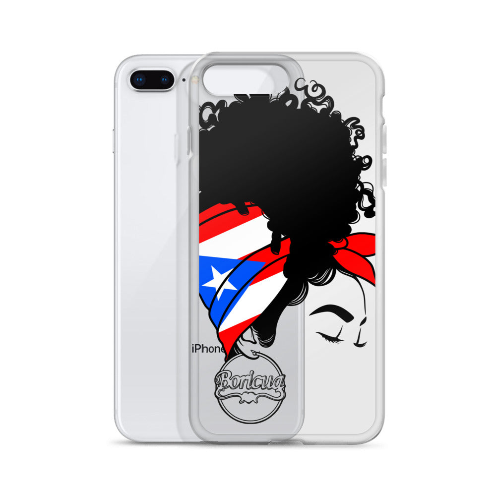 Clear Case for iPhone® Boricua