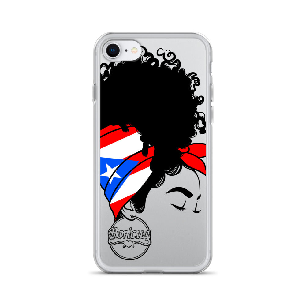 Clear Case for iPhone® Boricua