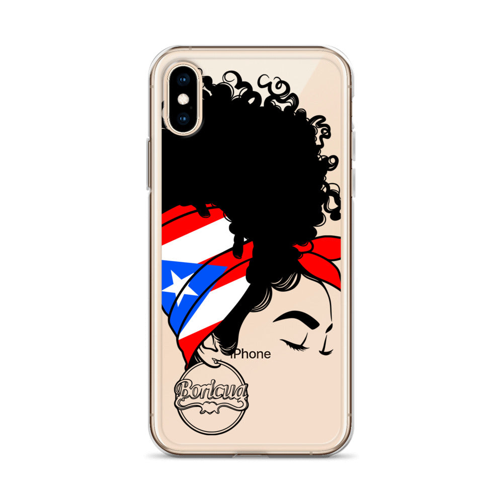 Clear Case for iPhone® Boricua