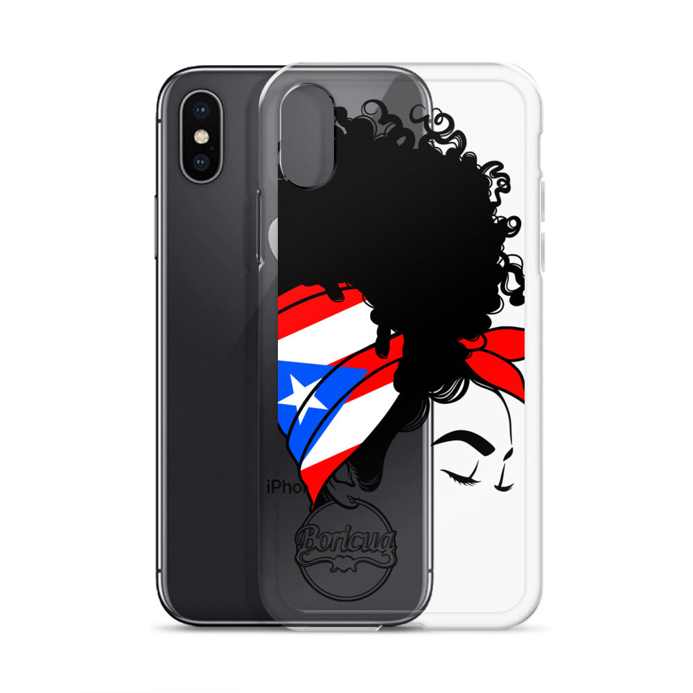 Clear Case for iPhone® Boricua