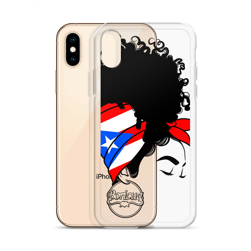 Clear Case for iPhone® Boricua