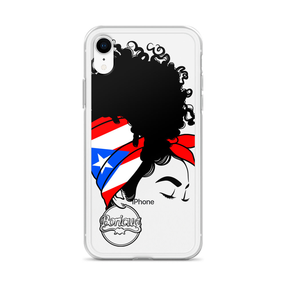 Clear Case for iPhone® Boricua