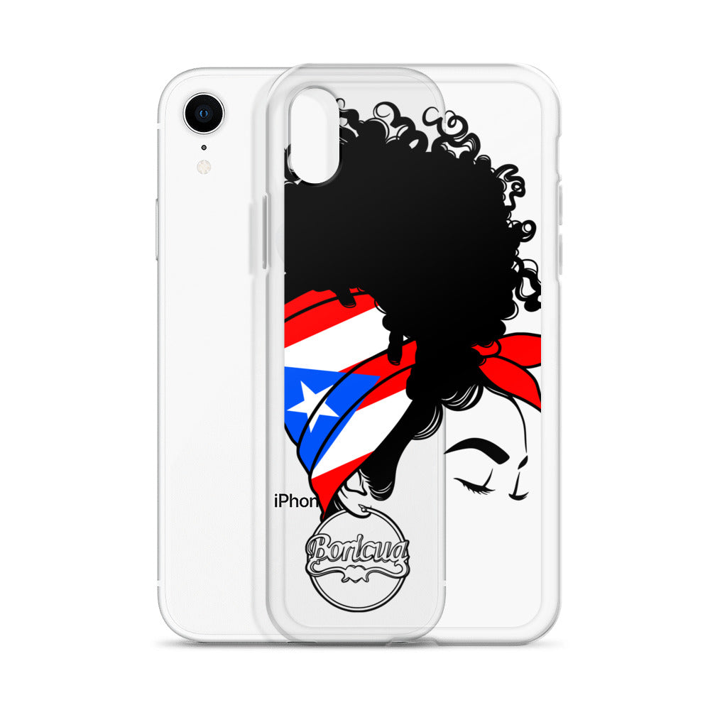 Clear Case for iPhone® Boricua