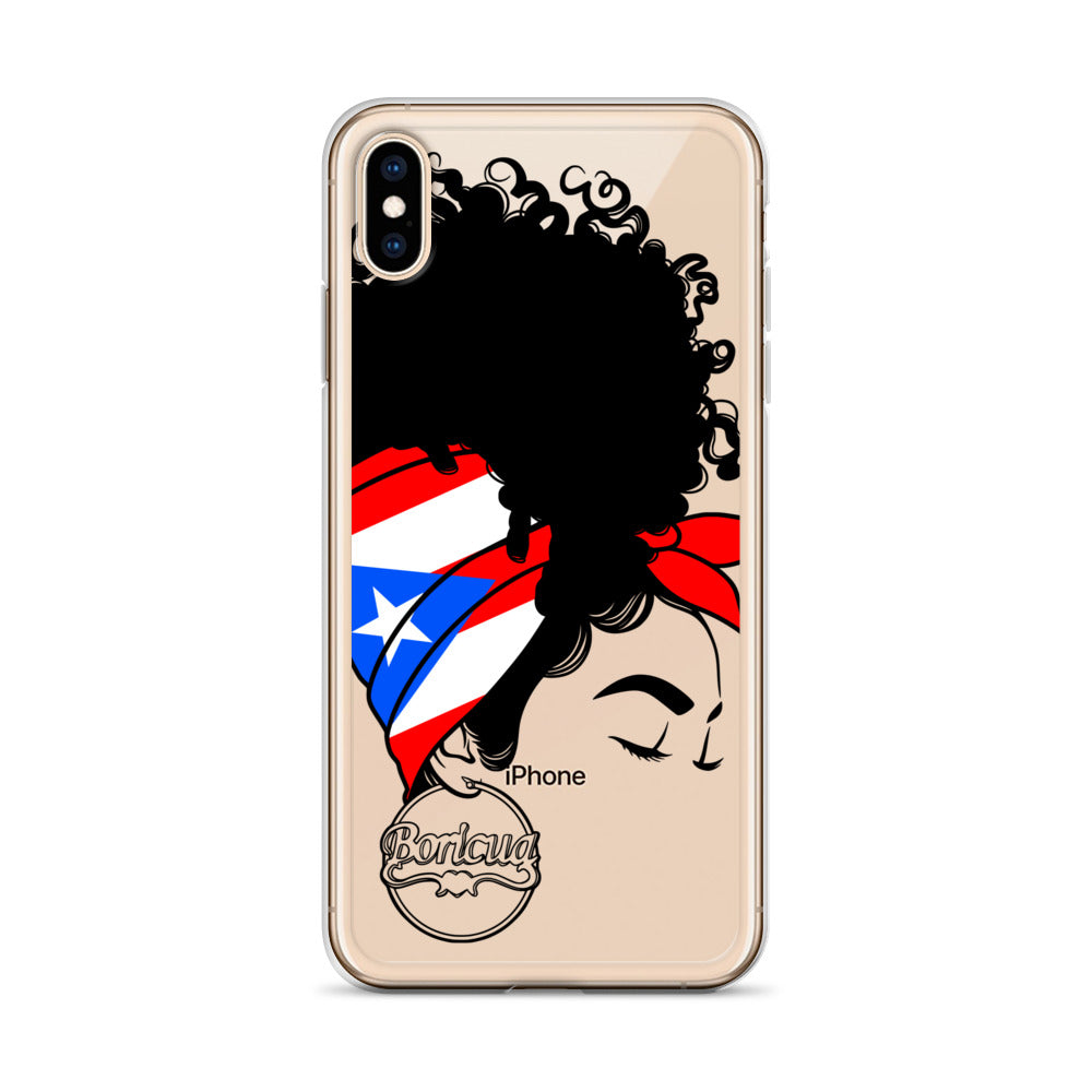 Clear Case for iPhone® Boricua