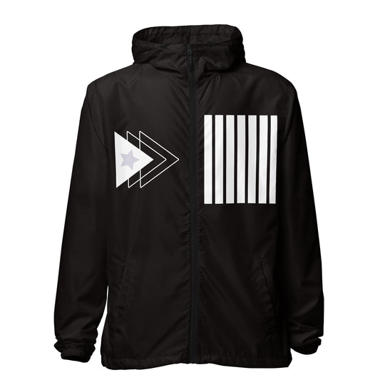 Unisex lightweight zip up windbreaker