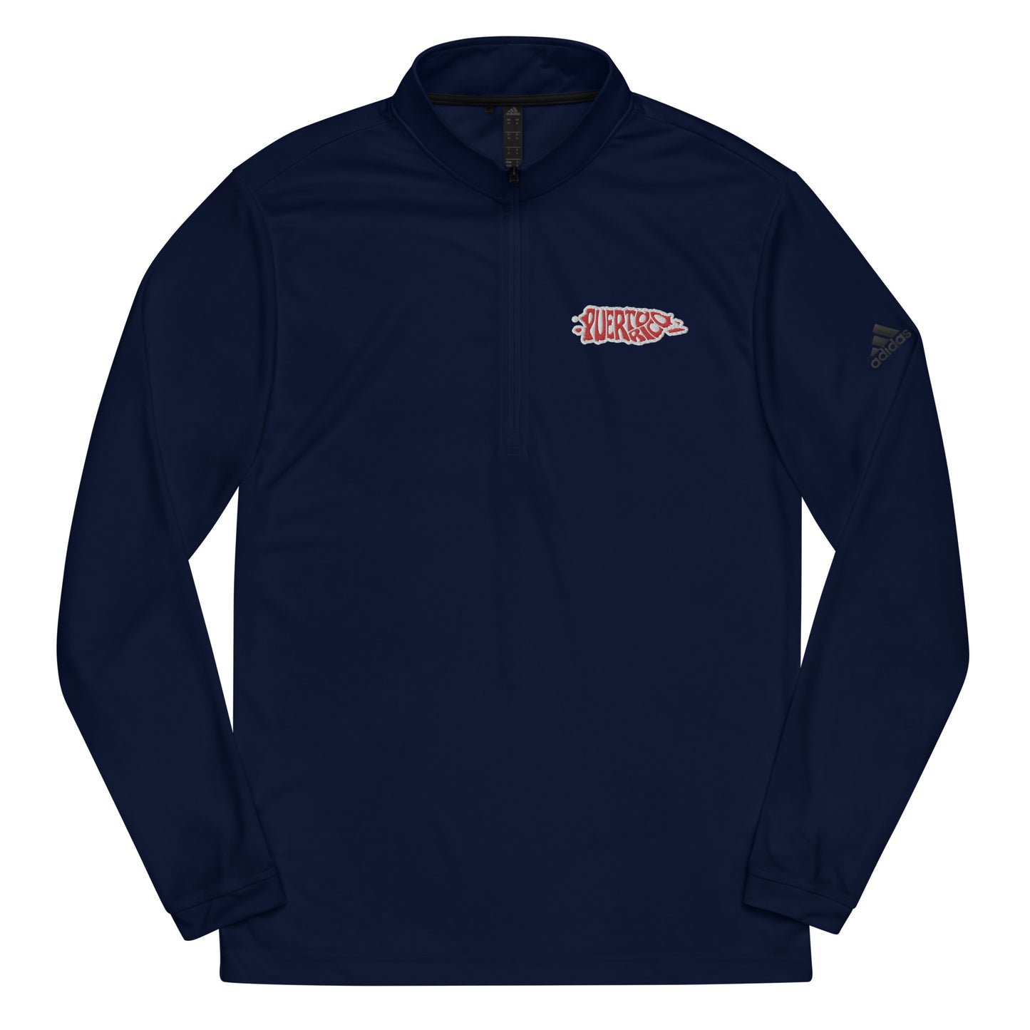 Quarter zip pullover- Puerto Rico Island