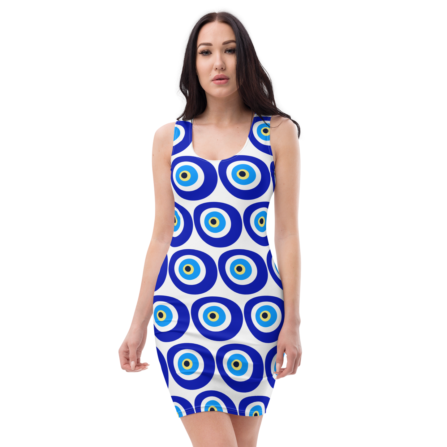 Sublimation Cut & Sew Dress- Evil Eye