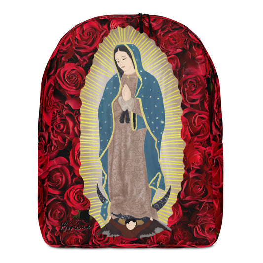 Minimalist Backpack- Our Lady of Guadalupe Virgin Mary