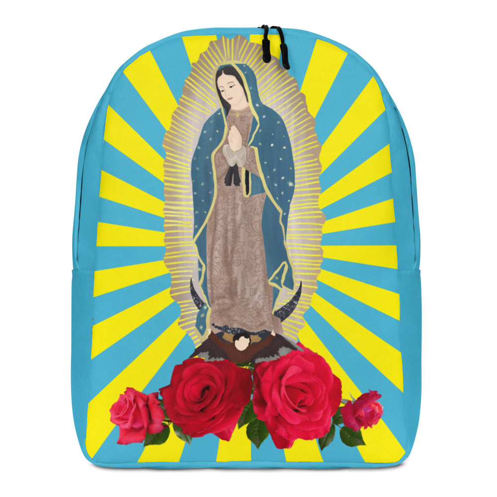 Minimalist Backpack- Our Lady of Guadalupe Virgin Mary