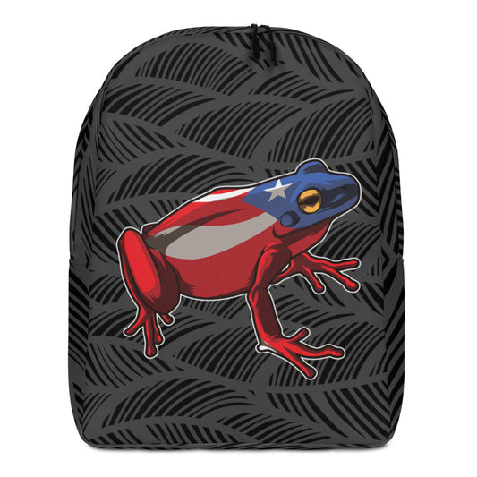 Minimalist Backpack- Puerto Rico Coqui