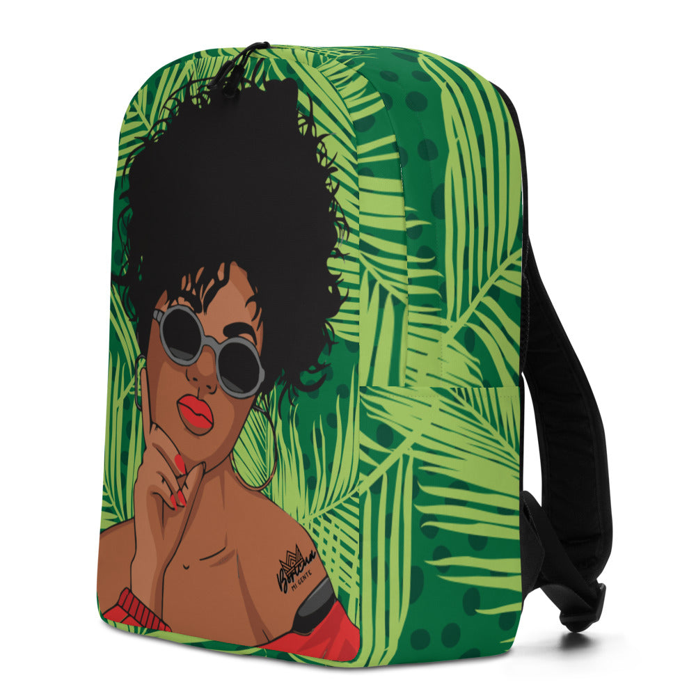 Minimalist Backpack- Boricua Babe