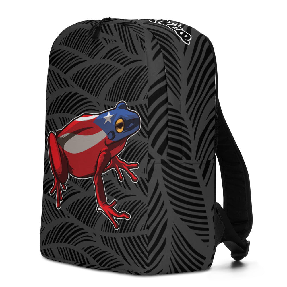 Minimalist Backpack- Puerto Rico Coqui