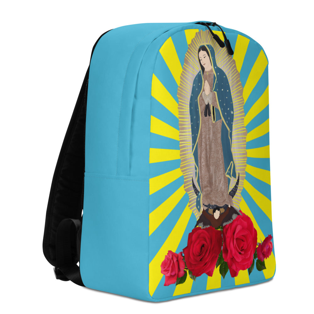 Minimalist Backpack- Our Lady of Guadalupe Virgin Mary