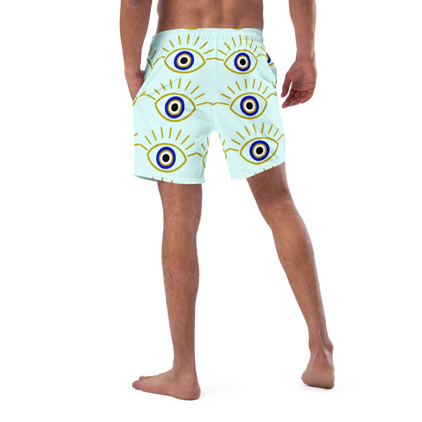 Men's swim trunks- Evil Eye