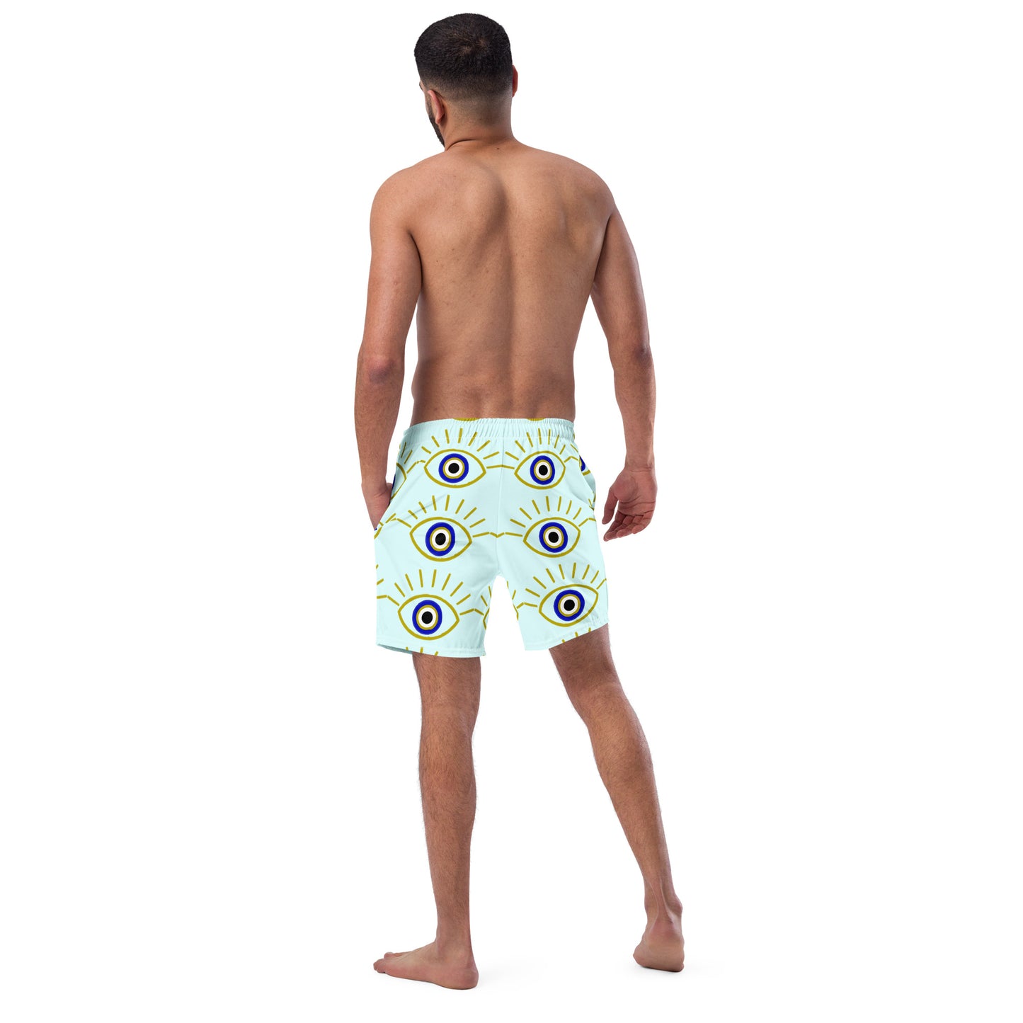 Men's swim trunks- Evil Eye