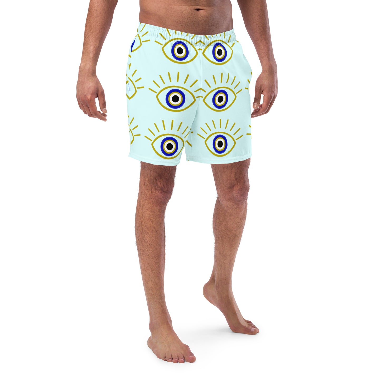 Men's swim trunks- Evil Eye