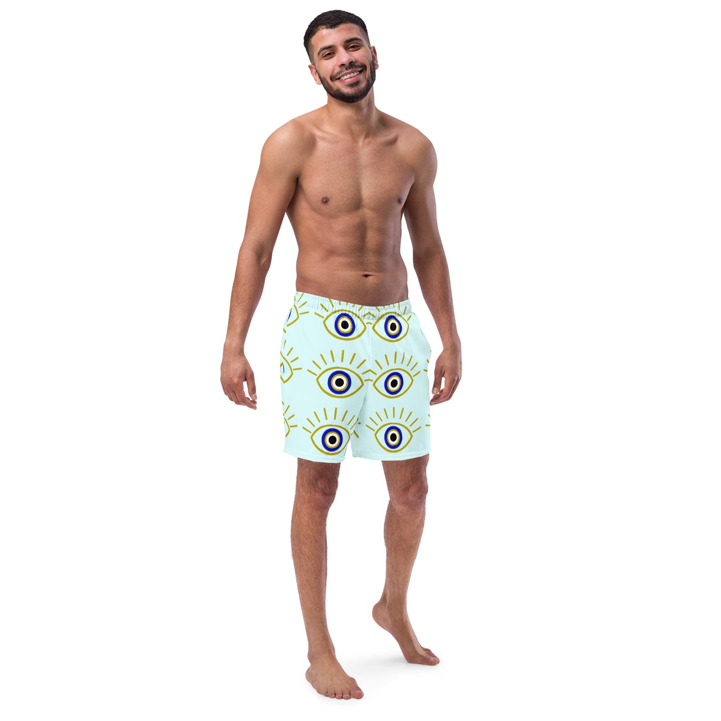 Men's swim trunks- Evil Eye