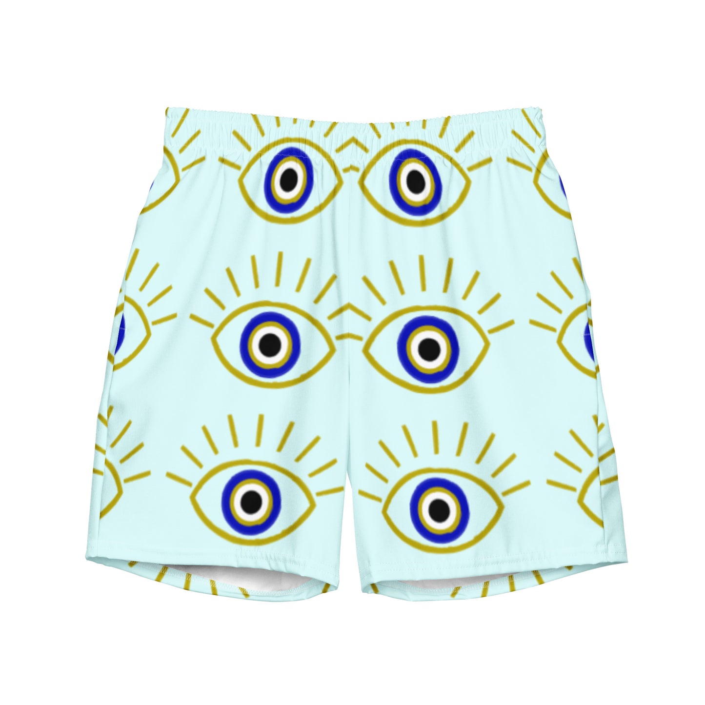 Men's swim trunks- Evil Eye