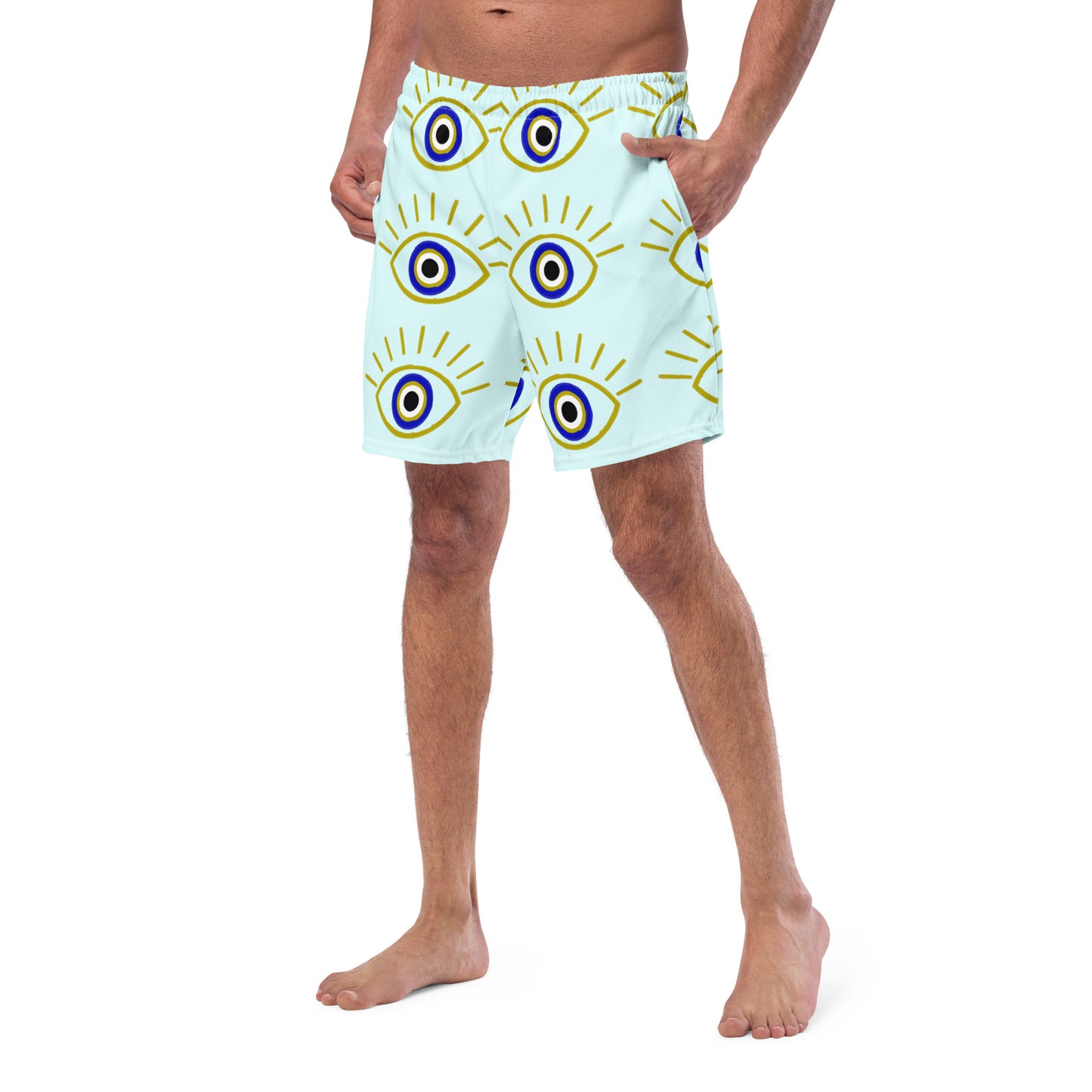 Men's swim trunks- Evil Eye