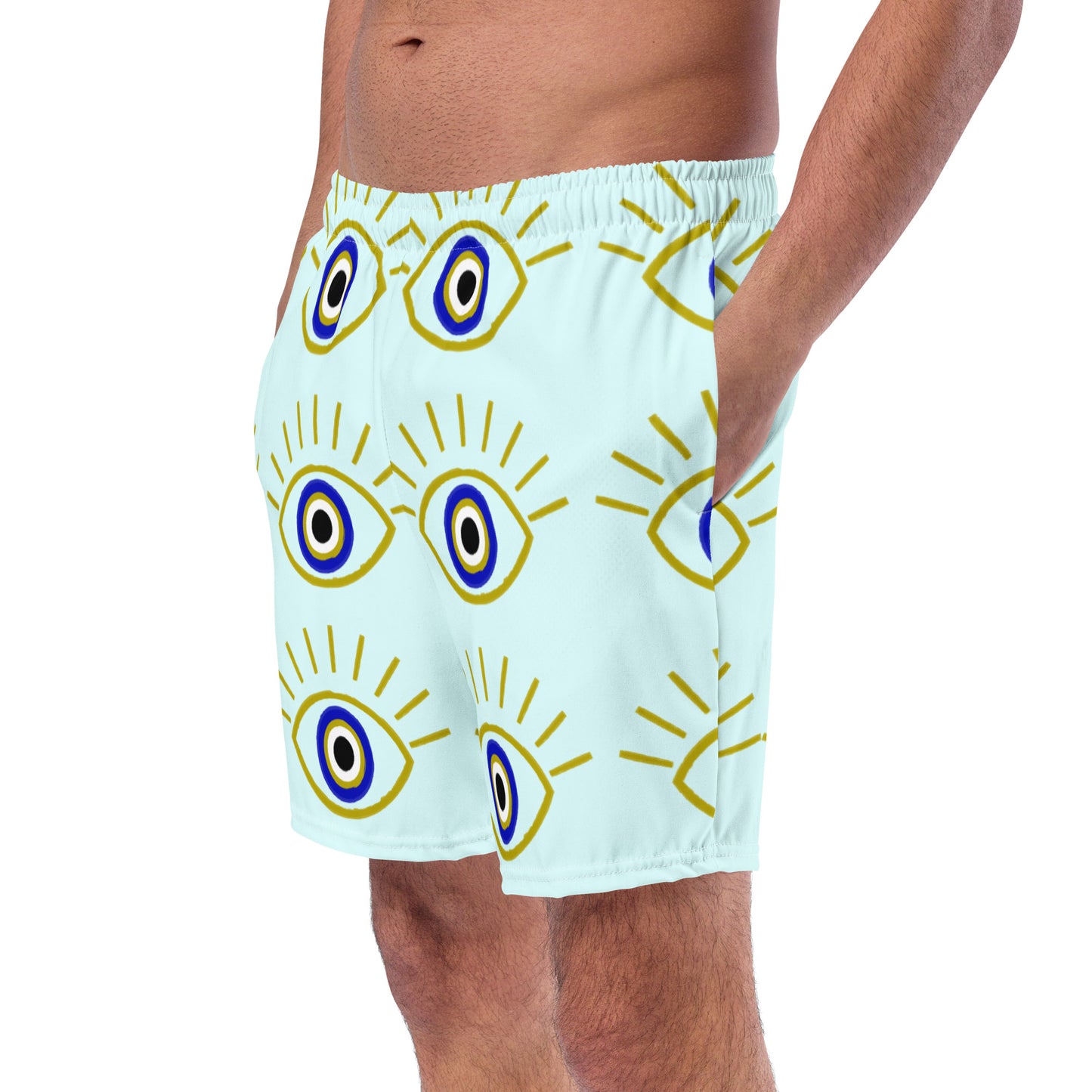 Men's swim trunks- Evil Eye